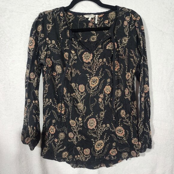 Fat Face Tops - COPY - Women's Peasant Boho Fairycore US8 UK12* Cotton Fat Face Paisley Long Sl…